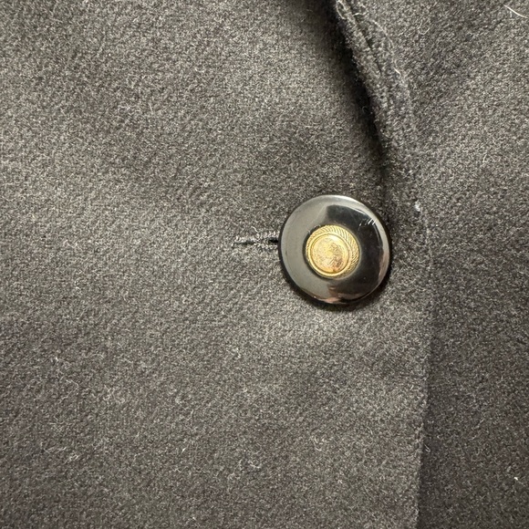 🦃Vintage Casablanca Oversized Black Wool Blazer - Picture 3 of 5